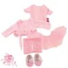 Gotz 7-delige Balletkledingset XL Pop -Speelgoed Winkel 3401076 poppenballetset