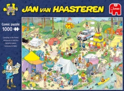 Jumbo 19086 Puzzel Jan Van Haasteren Kamperen In Het Bos -Speelgoed Winkel 66715791 1574944442
