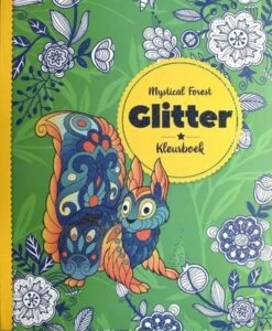 Glitterkleurboek Mystical Forest