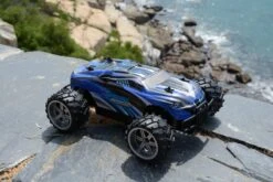 THOMAXX RADIOGRAFISCHE BESTUURBARE AUTO SCHAAL 1:16 X-TRUGGY SHADOW ASSASSIN RTR Blauw -Speelgoed Winkel 8719689408039 thomaxx rc auto blauw assassin speelactief.nl