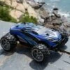 THOMAXX RADIOGRAFISCHE BESTUURBARE AUTO SCHAAL 1:16 X-TRUGGY SHADOW ASSASSIN RTR Blauw