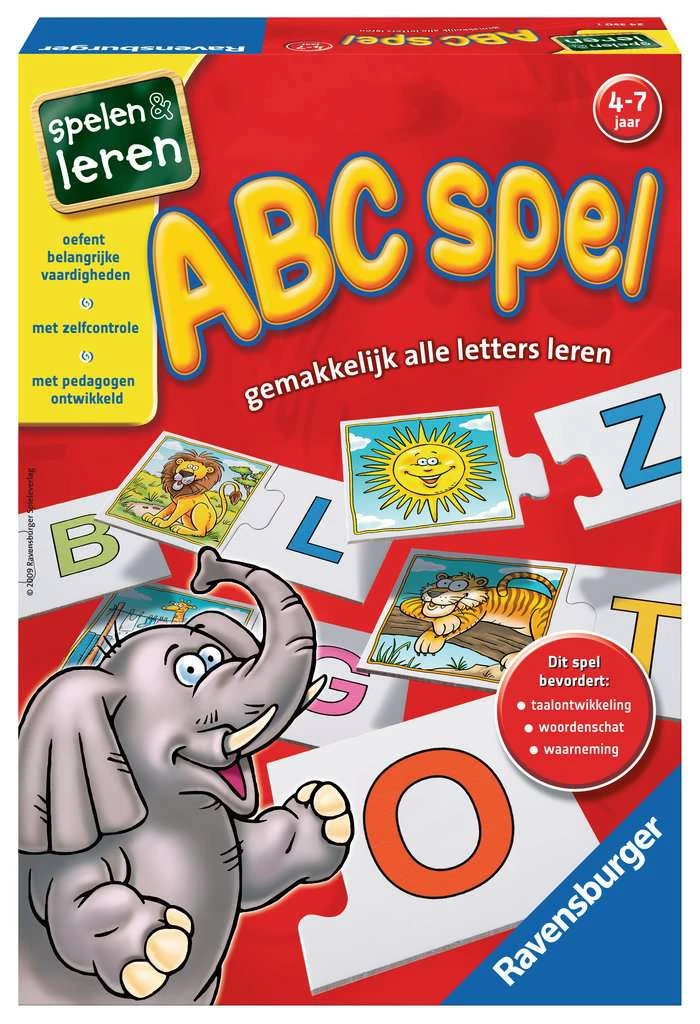 ABC Spel Kinderspel Ravensburger Spellen 2 ABC Spel Kinderspel Ravensburger Spellen