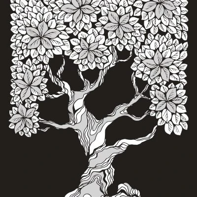 Glitter Kleurboek Night Forest 6 Glitter Kleurboek Night Forest - Afbeelding 4