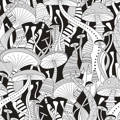 Glitter Kleurboek Night Forest 8 Glitter Kleurboek Night Forest - Afbeelding 6