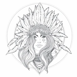 Glitterkleurboek Bohemian Spirit -Speelgoed Winkel Glitter kleurboek Bohemian Spirit pagina speelactief.nl 2