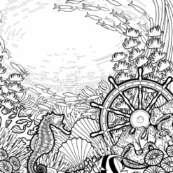 Glitterkleurboek Ocean Life -Speelgoed Winkel Glitter kleurboek Ocean Life speelactief.nl 4