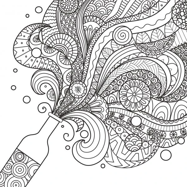 Glitter Kleurplatenboek Kleurboek Happiness 6 Glitter Kleurplatenboek Kleurboek Happiness - Afbeelding 4