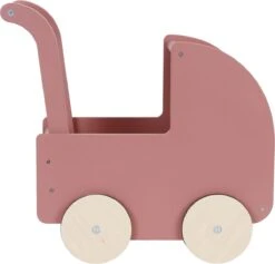 Little Dutch LD7096 Houten Retro Poppenwagen -Speelgoed Winkel LD7096 little dutch poppenwagen 1