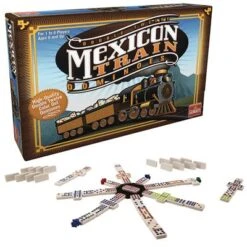 Mexican Train Dominoes Familiespel Goliath