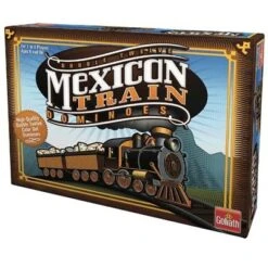 Mexican Train Dominoes Familiespel Goliath -Speelgoed Winkel Mexian Train Dominoes familiesepl goliath 3