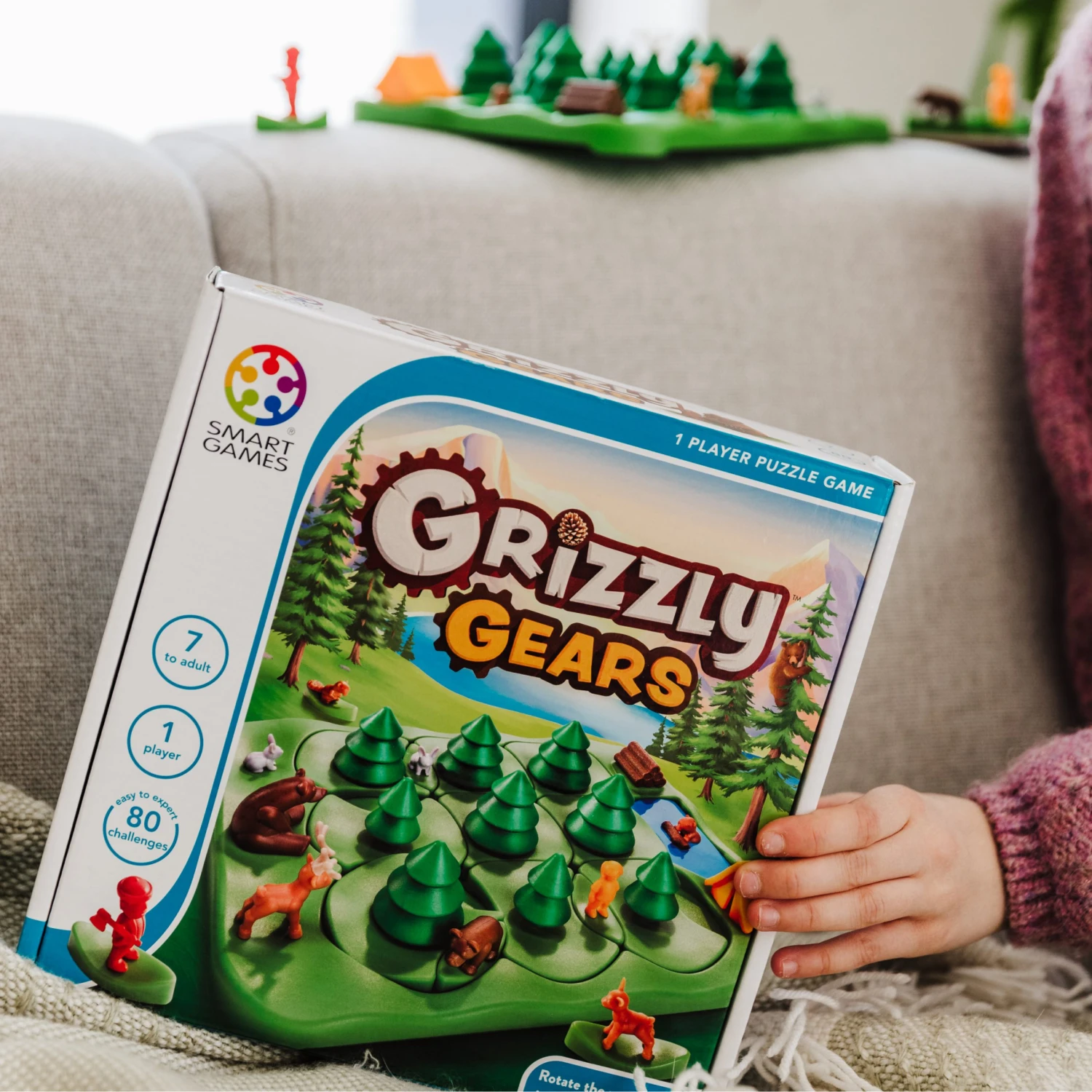 SmartGames SG531 Grizzly Gears Denkspel Puzzelspel 10 SmartGames SG531 Grizzly Gears Denkspel Puzzelspel - Afbeelding 8