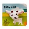 Vingerpop Boekje Baby Geit Baby/Peuterboek -Speelgoed Winkel Vingerpopboekje baby geit speelactief.nl