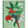Zilver Kleurplatenboek Kleurboek Tropical -Speelgoed Winkel Zilver folie kleurboekTropical 8712048323417 speelactief cover