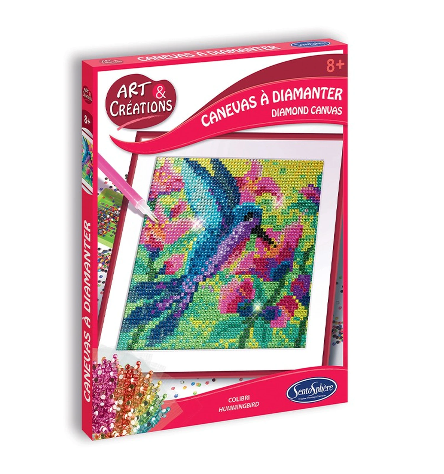 Diamond Painting Kolibri – Sentosphere Knutselpakket 3 Diamond Painting Kolibri – Sentosphere Knutselpakket