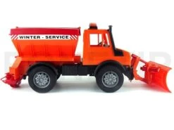 Bruder 2572 Strooiwagen MB Unimog Met Sneeuwploeg -Speelgoed Winkel bruder 02572 strooiwagen 2
