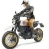Bruder 63051 Ducati Scrambler Desert-Sled Motorfiets -Speelgoed Winkel bruder 63051 ducati scrambler sled en berijder
