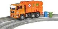 Bruder 2760 Vuilniswagen Vrachtauto MAN TGA Incl 2x Kliko -Speelgoed Winkel bruder 2760 vuilnisauto man vuilniswagen 2 x kliko 4