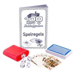 ClownGames De Beste100 Kaart+Dobbelspellen -Speelgoed Winkel clowngames 100 kaartdobbelspellen 2