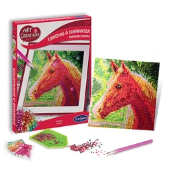Diamond Painting Paard Sentosphere Knutselpakket -Speelgoed Winkel diamond canvas paard knutselpakket sentosphere 322024 1 1