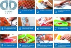 Diamond Dotz Eye Spy Kitty Diamond 40x40cm. DiamondPainting -Speelgoed Winkel diamond dotz flutter by pink 3