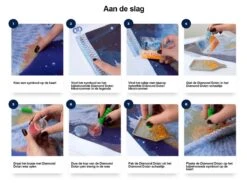 Diamond Dotz Kitten In The Snow 35x27cm. DiamondPainting -Speelgoed Winkel diamond dotz flutter by pink 4 3