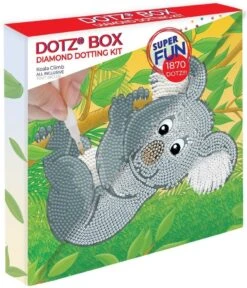 Diamond Dotz Koala Climb 22x22cm. DiamondPainting -Speelgoed Winkel diamond dotz koala 3