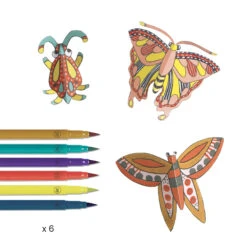 Djeco Kleur- En Knutselset Insectenkabinet 9 Djeco Kleur- En Knutselset Insectenkabinet -Speelgoed Winkel djeco dej08619 kleur en knutselset insecten kabinet 2