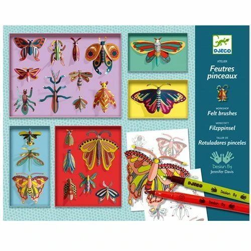 Djeco Kleur- En Knutselset Insectenkabinet 3 Djeco Kleur- En Knutselset Insectenkabinet