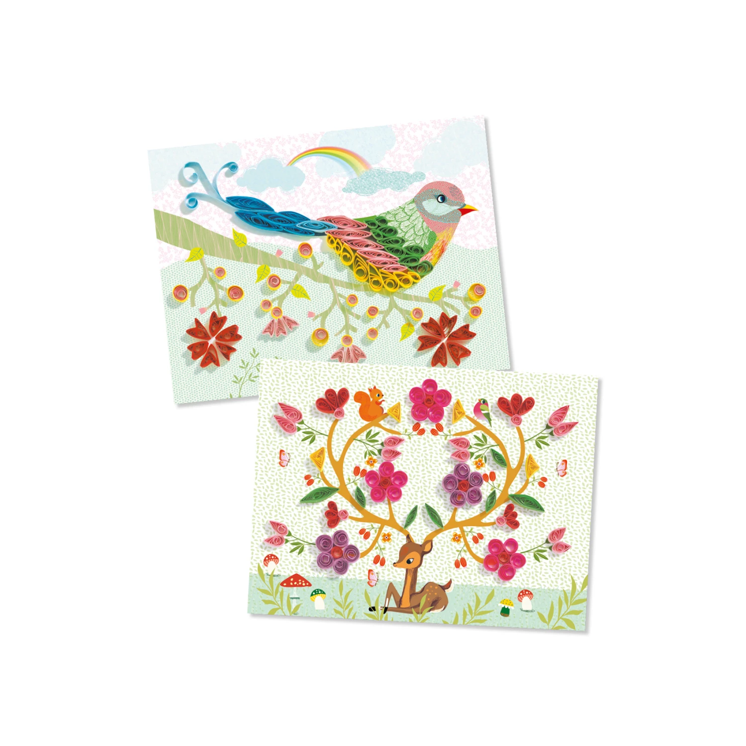 Djeco Knutselset Quilling Seizoenen 6 Djeco Knutselset Quilling Seizoenen - Afbeelding 4