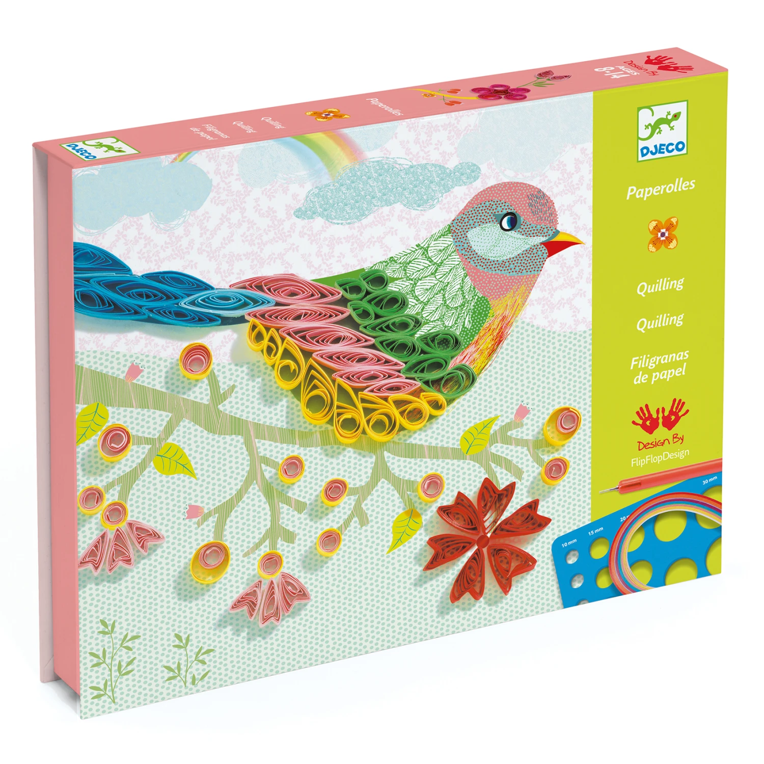 Djeco Knutselset Quilling Seizoenen 3 Djeco Knutselset Quilling Seizoenen