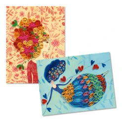 Djeco Knutselset Quilling Wervelend Haar En Petticoats -Speelgoed Winkel djeco knutselset quilling werveelend haar en petticoats 4