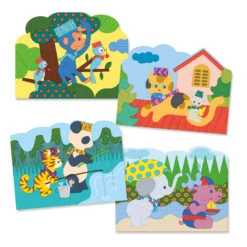 Djeco Magische Kleurplaten Buiten – Kleuren Met Water -Speelgoed Winkel djeco magische kleurplaten buiten 2