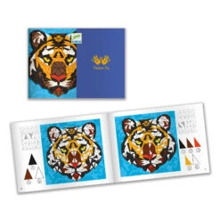 Djeco Mozaiëk-op-nummer Khan Knutselpakket 5 Djeco Mozaiëk-op-nummer Khan Knutselpakket -Speelgoed Winkel djeco mozaiek op nummer khan 1