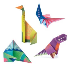 Djeco Origami Dinosaurussen Knutselset -Speelgoed Winkel djeco origami dinosaurussen 4