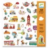 Djeco Stickers Onderweg 160-stuks -Speelgoed Winkel djeco stickers onderweg