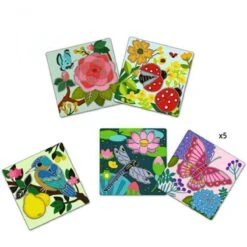 Djeco Tekensjablonen Vliegende Beestjes -Speelgoed Winkel djeco tekensjablonen vliegende beestjes 1