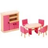 Meubelset Eetkamer -Speelgoed Winkel eetkamer poppenhuis pintoy 6571