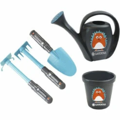 Gardena Kinder-tuingereedschap Schep Hark Schoffel En Gieter -Speelgoed Winkel gardena kinder tuingereedschap hark schep schoffel 16860 4008332168609