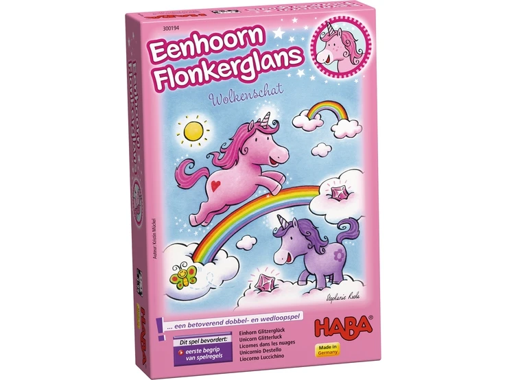 Eenhoorn Flonkerglans Kwartet Haba Spellen 3 Eenhoorn Flonkerglans Kwartet Haba Spellen