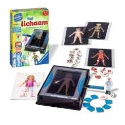 Het Lichaam Kinderspel Ravensburger Spellen -Speelgoed Winkel het lichaam ravensburger leerspel 2
