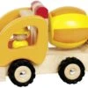 Houten Betonmixer -Speelgoed Winkel houten betonmixer goki 55926