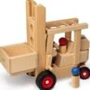 Houten Vorkheftruck Fagus -Speelgoed Winkel houten heftruck fagus 10.43