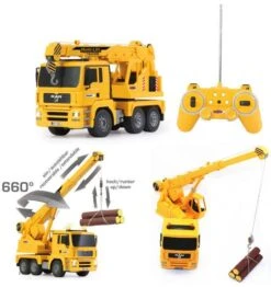 Jamara Radiografisch Bestuurbare Kraanwagen MAN Schaal 1 : 20