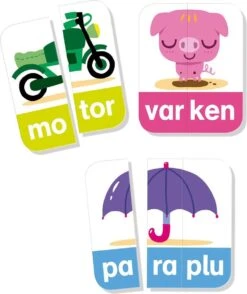 Jumbo 19569 Ik Leer Lettergrepen -Speelgoed Winkel jumbo 19549 ik leer lettergrepen educatief spel 1