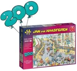 Jumbo 20053 De Zeepkistenrace Puzzel JanvanHaasteren 1000 St -Speelgoed Winkel jumbo 20053 de zeepkistenrace jvh jan van haasteren puzzel 1000 st 3