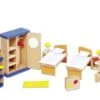 Meubelset Kinderkamer III -Speelgoed Winkel kinderkamer poppenhuis goki 51745
