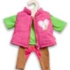 Paardrijd Outfit 3-delig Mt. 35 – 45 Cm. -Speelgoed Winkel kledingset pop pardrijden heless 1500 2500 1