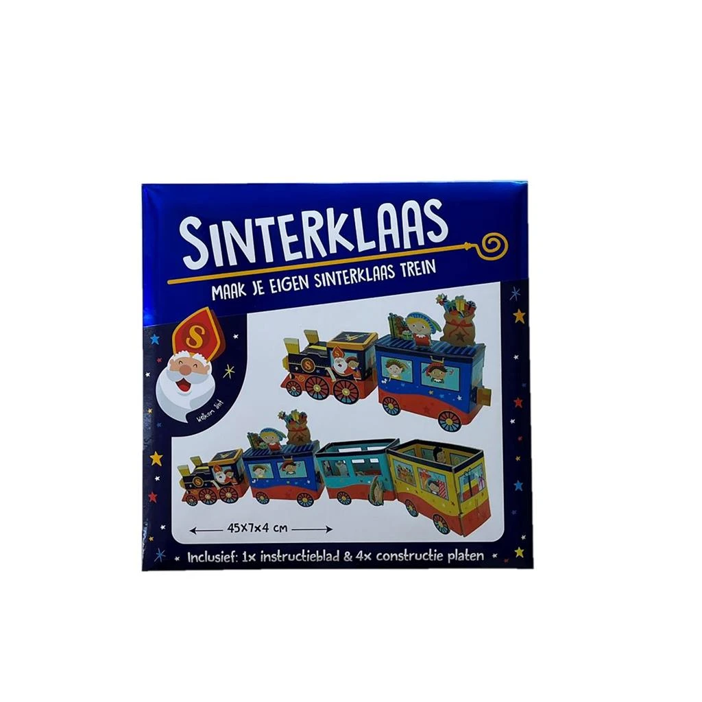 Sinterklaas Maak Je Eigen Trein Knutselset 3 Sinterklaas Maak Je Eigen Trein Knutselset