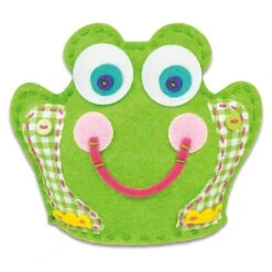 Naai Een Kikker Sew A Frog Knutselpakket -Speelgoed Winkel knutselpakket naai een kikker galt 1004978 2