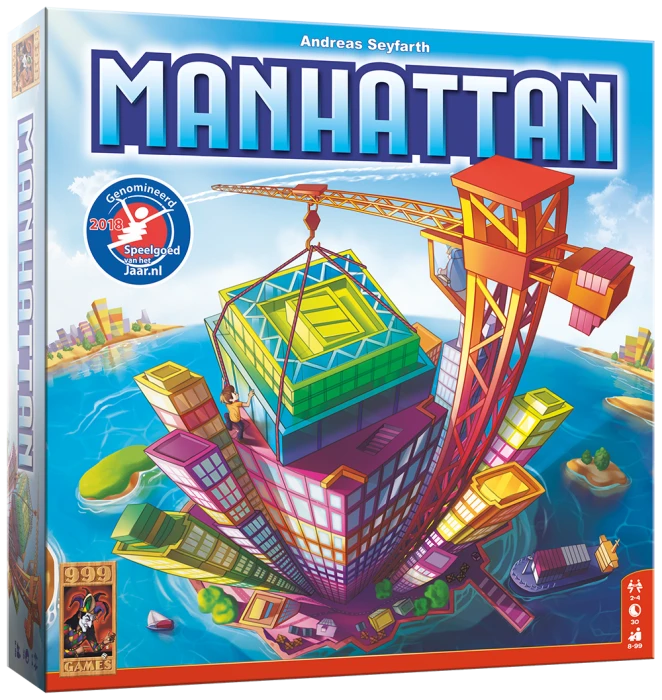 Manhattan Bordspel Familiespel 999GAMES 3 Manhattan Bordspel Familiespel 999GAMES
